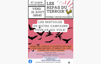 Repas du terroir, St Alban d'Hurtières , vendredi 21 aout